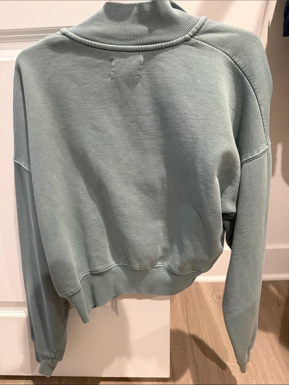 Aritzia Wilfred Sage Half-Zip Sherpa Pullover - Picture 3 of 3